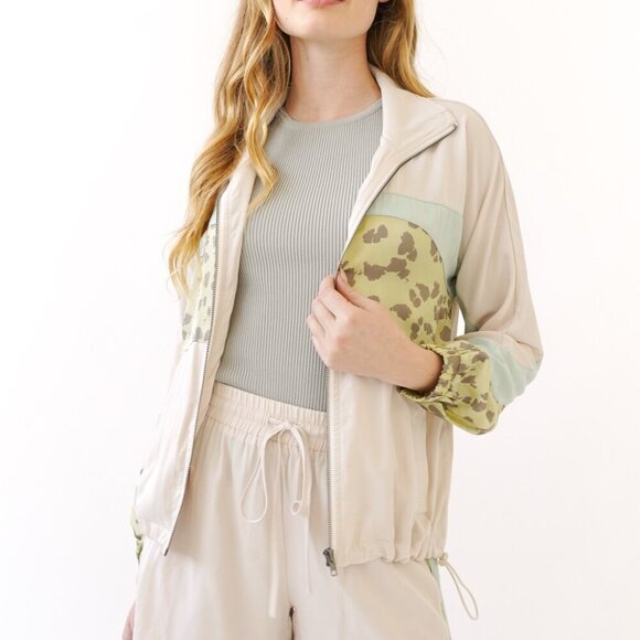 MYSTREE COLOUR BLOCK WINDBREAKER - Picture 7 of 10